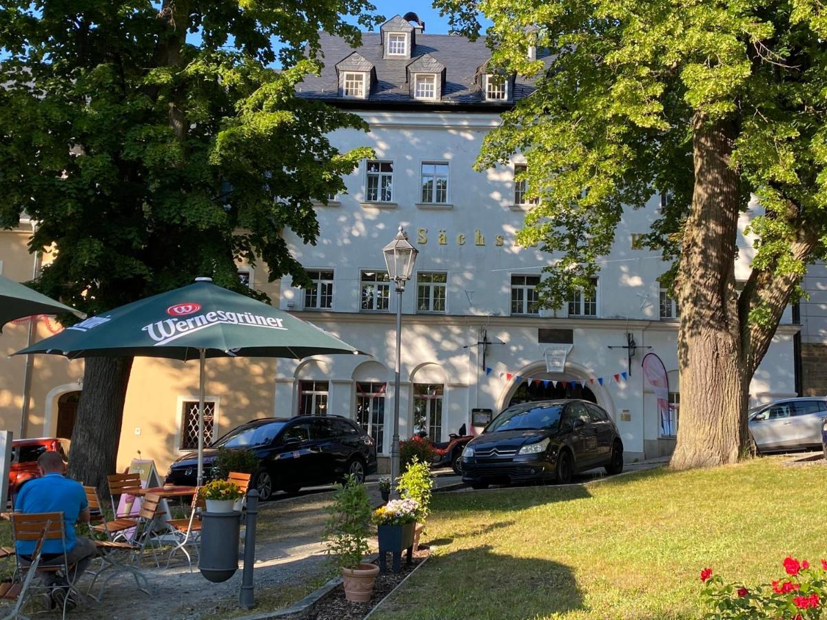 Hotel Saechsischer Hof Scheibenberg Ngoại thất bức ảnh
